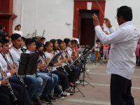 Admiración total a la Banda Filarmónica, infantil y juvenil “Santa Lucía” en su primer concierto monumental