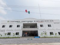 Atestiguan Gobierno de Oaxaca y Federación apertura del Palacio Municipal de Santa María Petapa