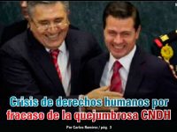 Crisis de derechos humanos por fracaso de la quejumbrosa CNDH: Carlos Ramírez