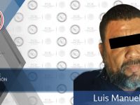 PGR asegura a Luis Manuel “N”; cuenta con orden de aprehensión por su probable responsabilidad en el delito de homicidio