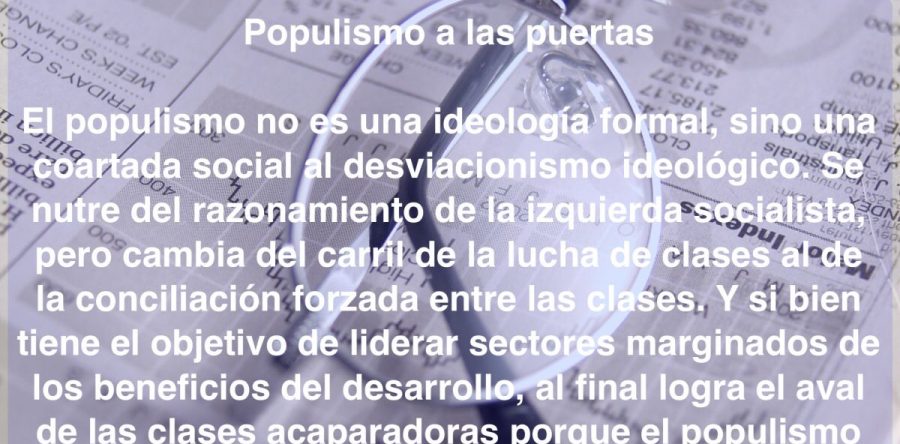 Populismo a las puertas: Carlos Ramírez