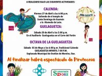Invita Sectur Oaxaca a vivir la Guelaguetza Infantil 2018