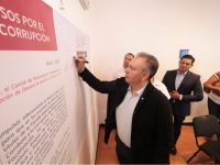 Héctor Pablo a la vanguardia en el combate a la corrupción