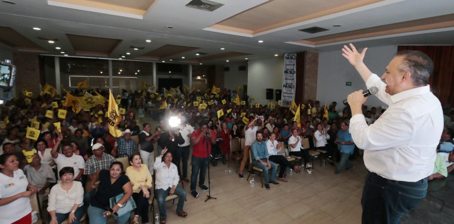 Aterrizar reformas para el bienestar de la gente, ofrece Héctor Pablo