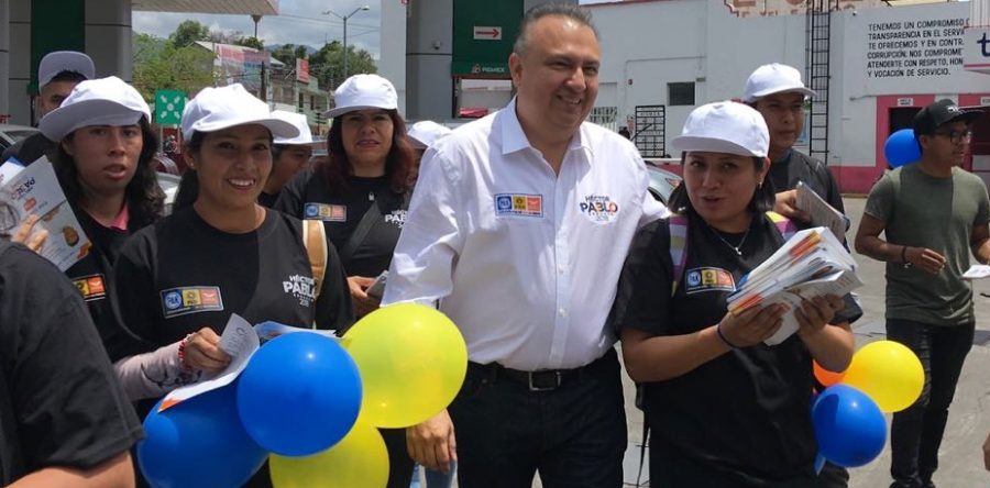 Apoyan a Héctor Pablo habitantes de la capital oaxaqueña