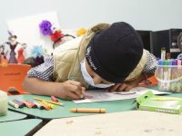 Realizan exposición “El niño y la salud” artistas del área oncológica del Hospital de la Niñez