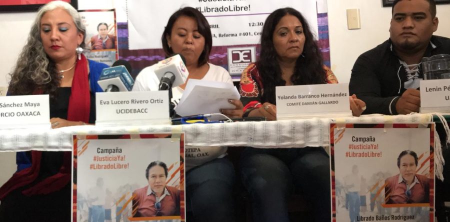 Anuncia UCIDEBACC campaña para exigir la liberación de Librado Baños