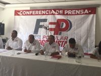 Organizaciones sociales crean el FEP para defender el voto