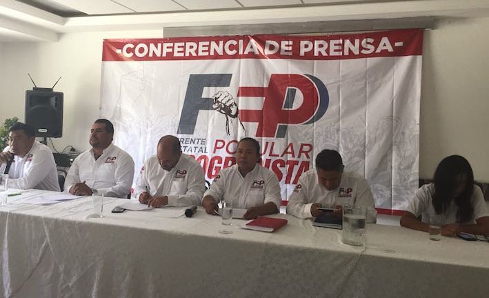 Organizaciones sociales crean el FEP para defender el voto