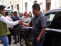 Familiares de los desaparecidos de Tlaxcala acudieron a Palacio de Gobierno