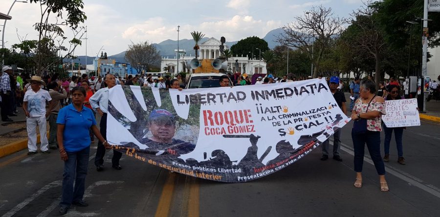 Marchan para exigir la liberación de Coca Gómez