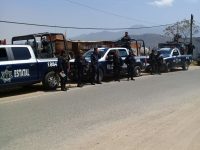 Despliega Policía Estatal dispositivo de seguridad en San Juan Chapultepec