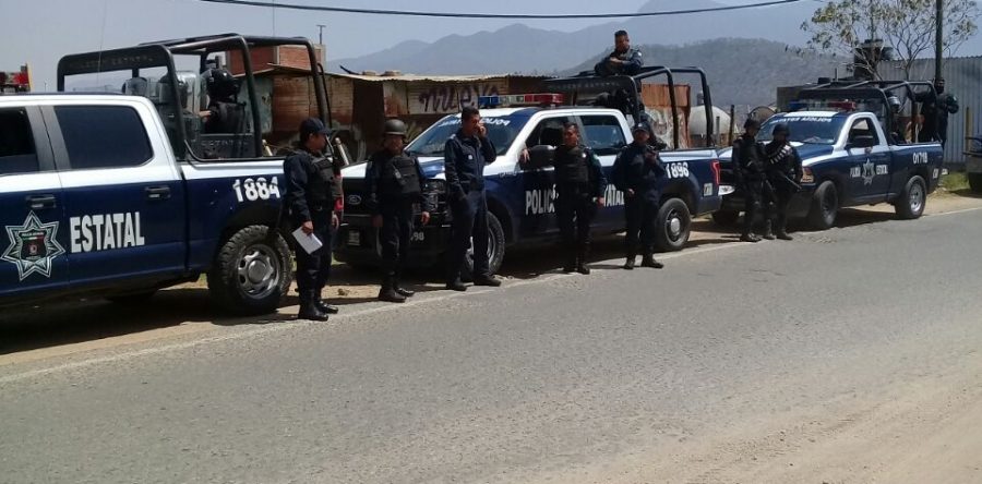 Despliega Policía Estatal dispositivo de seguridad en San Juan Chapultepec