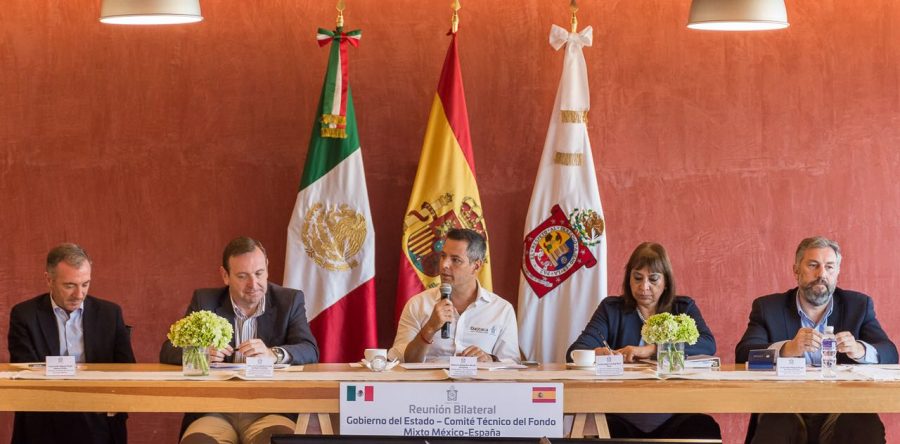 Evalúa Gobierno de Oaxaca proyectos del Fondo Mixto México-España