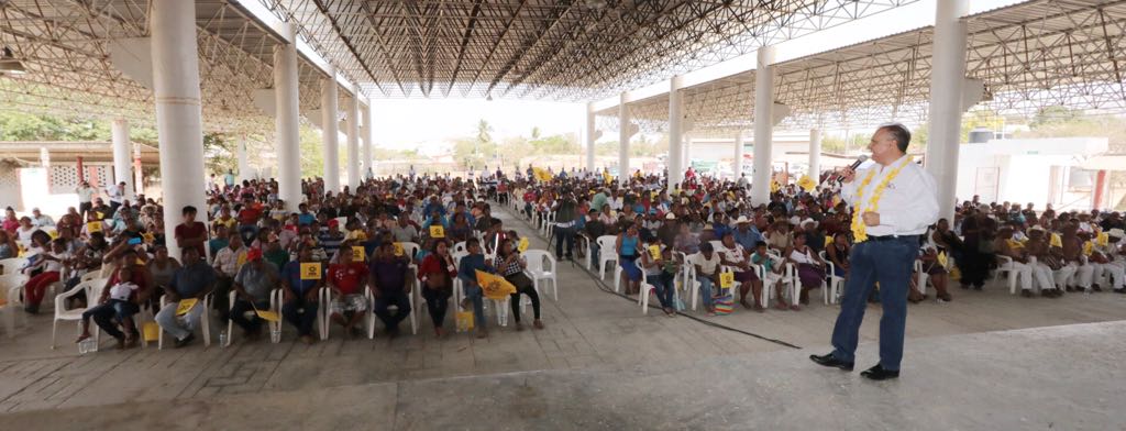 Respalda la Costa oaxaqueña a Héctor Pablo para Senador de la República