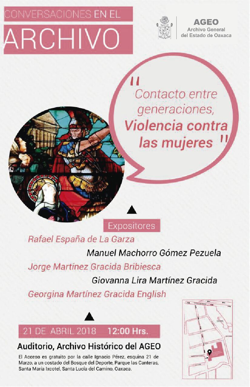 Invita AGEO a “Conversaciones en el Archivo”, una mirada al pasado