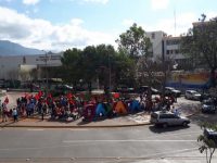 Marcha Sol Rojo en la Capital