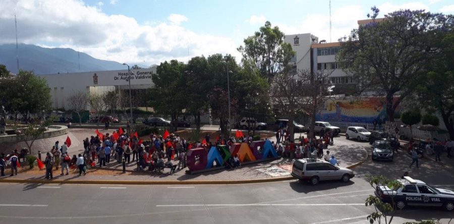 Marcha Sol Rojo en la Capital