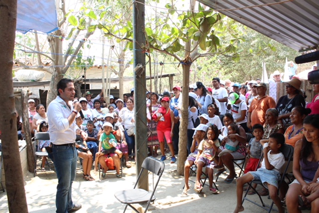 Casa por casa, fortalece Raúl Bolaños Cacho Cué el proyecto legislativo que impulse a Pinotepa Nacional
