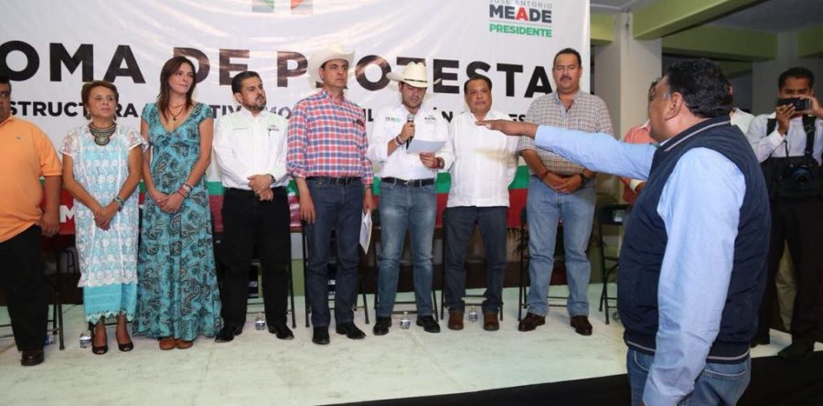 Toma protesta Raúl Bolaños a Raciel Hernández, comisionado nacional en Oaxaca de la CNC