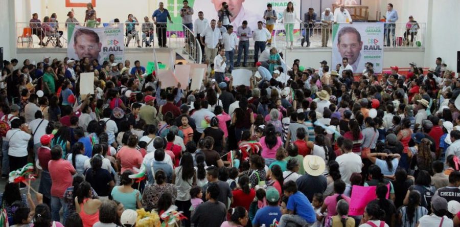 Apoyo multitudinario del Valle Eteco a Raúl Bolaños Cacho Cué