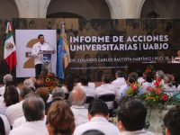 Subsidio justo e igualitario, demanda Rector UABJO en 2º informe de trabajo