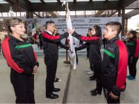 Abandera Gobierno del Estado a la delegación oaxaqueña  de la Olimpiada Nacional, Nacional Juvenil y Paralimpiada 2018