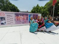Celebran alumnos de secundaria Convivencia Cultural y Artística