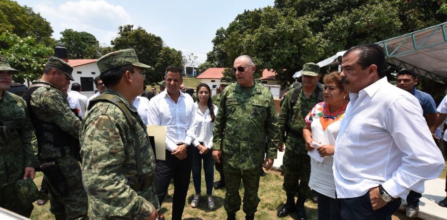 Constatan Gobierno de Oaxaca y SEDENA avances de reconstrucción de viviendas en Jamiltepec