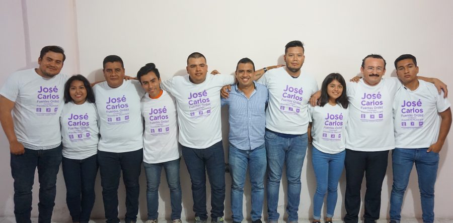 En El Espinal, dirigentes de la Red de Jóvenes por México respaldan candidatura de José Carlos