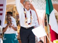 En  Huajuapan de León pide Andrés Manuel López Obrador unidad y trabajo