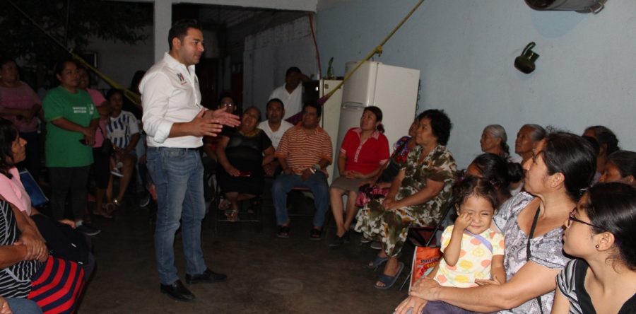 En su segundo día de campaña, la campaña del priista Raúl Cruz ha logrado un gran repunte