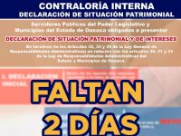 Exhortan a funcionarios a presentar su declaración de modificación patrimonial para evitar sanciones
