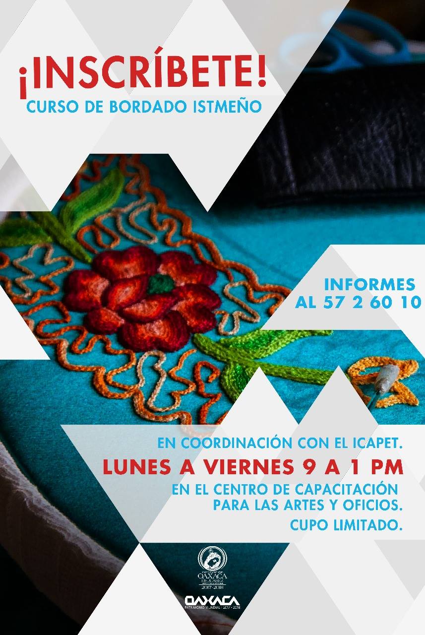 Invitan a inscribirse a cursos del Centro de Artes y Oficios
