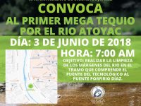 Invitan a participar al primer Mega Tequio por el Atoyac