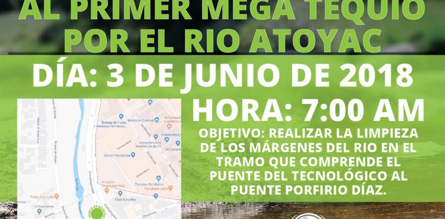 Invitan a participar al primer Mega Tequio por el Atoyac