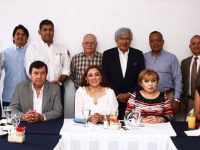 Dirigentes de organismos empresariales se reúnen con Raúl Castellanos Hernández