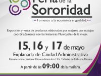Realizarán Feria de la Sororidad, fomento a la economía e igualdad