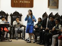Sesión de Cabildo Juvenil da voz a estudiantes oaxaqueños