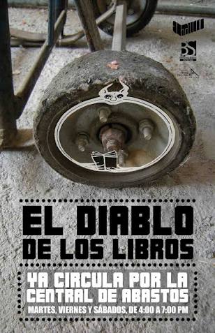 Llevan libros a la Central de Abastos