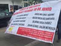 Rechaza Sección 22 agresión contra su militante con marcha