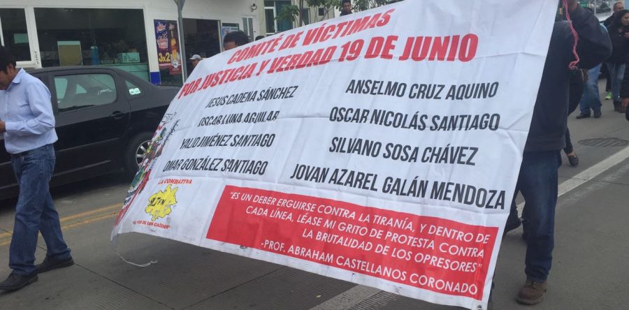 Rechaza Sección 22 agresión contra su militante con marcha