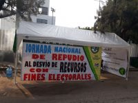 Organizaciones se instalan en plantón en Sedesol ante falta de recursos