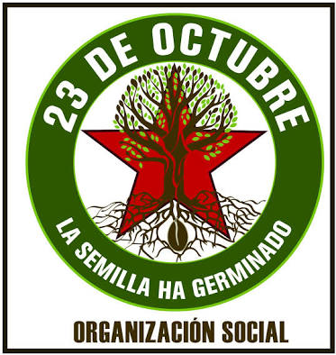 Anuncia la Organización 23 de octubre una movilización contundente en el estado