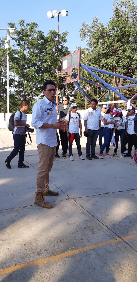 Daniel Constantino, rostro joven e ideas claras para abatir necesidades en Oaxaca