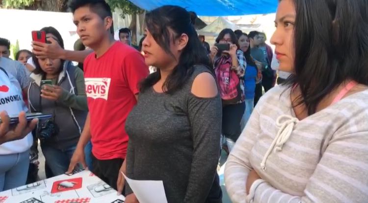 Sigue la protesta de los alumnos del ITVO