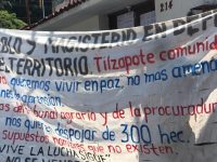 Habitantes de Tilzapote piden solución a su problemática