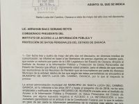 Santa Lucía del Camino sí ha cumplido en materia de transparencia.