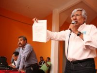 Ofrece Raúl Castellanos mejorar condiciones laborales del “3 de Marzo”