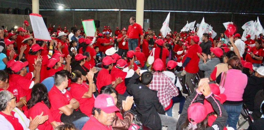 Contundente respaldo de Huajuapan  a Raúl Bolaños Cacho Cué